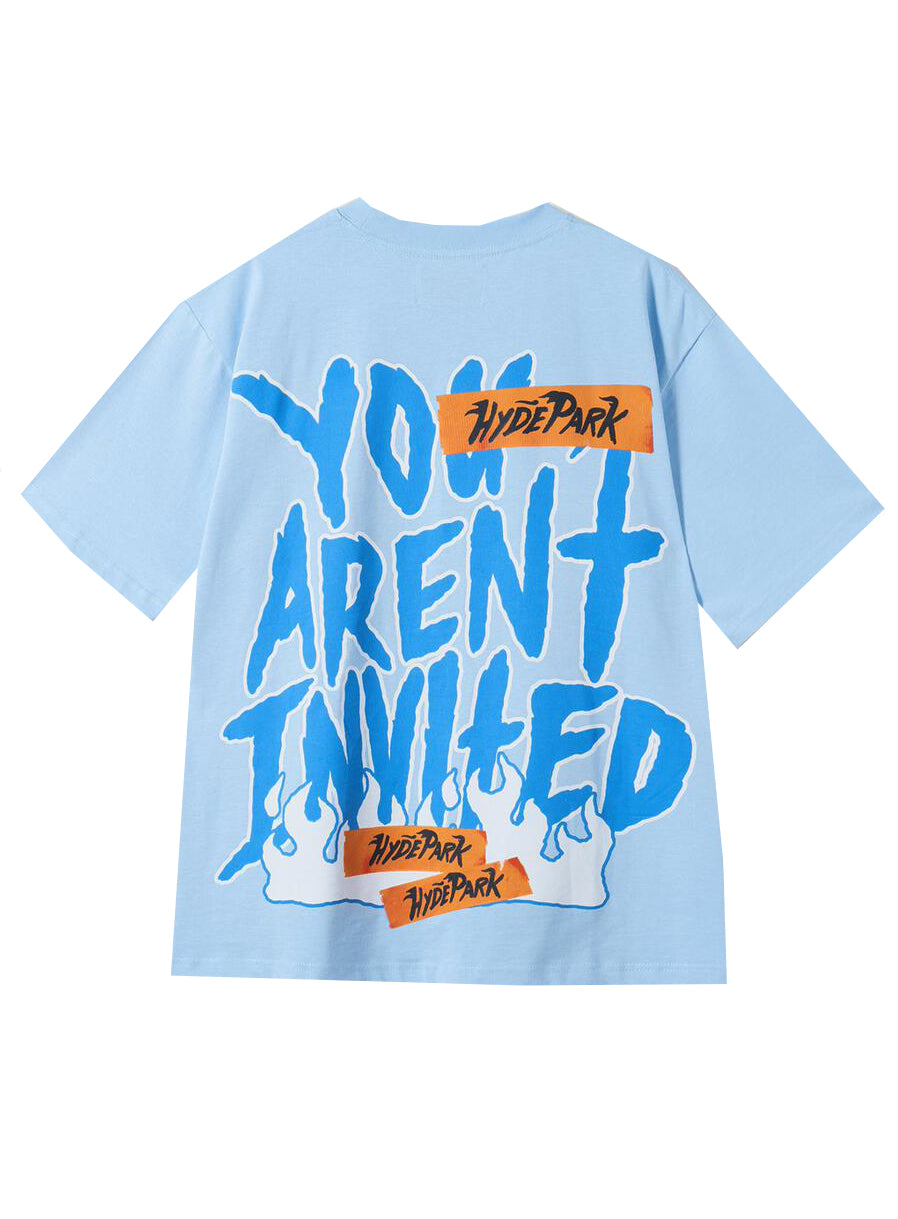 SLAP TAPE TEE 2.0 - BLUE/ORANGE