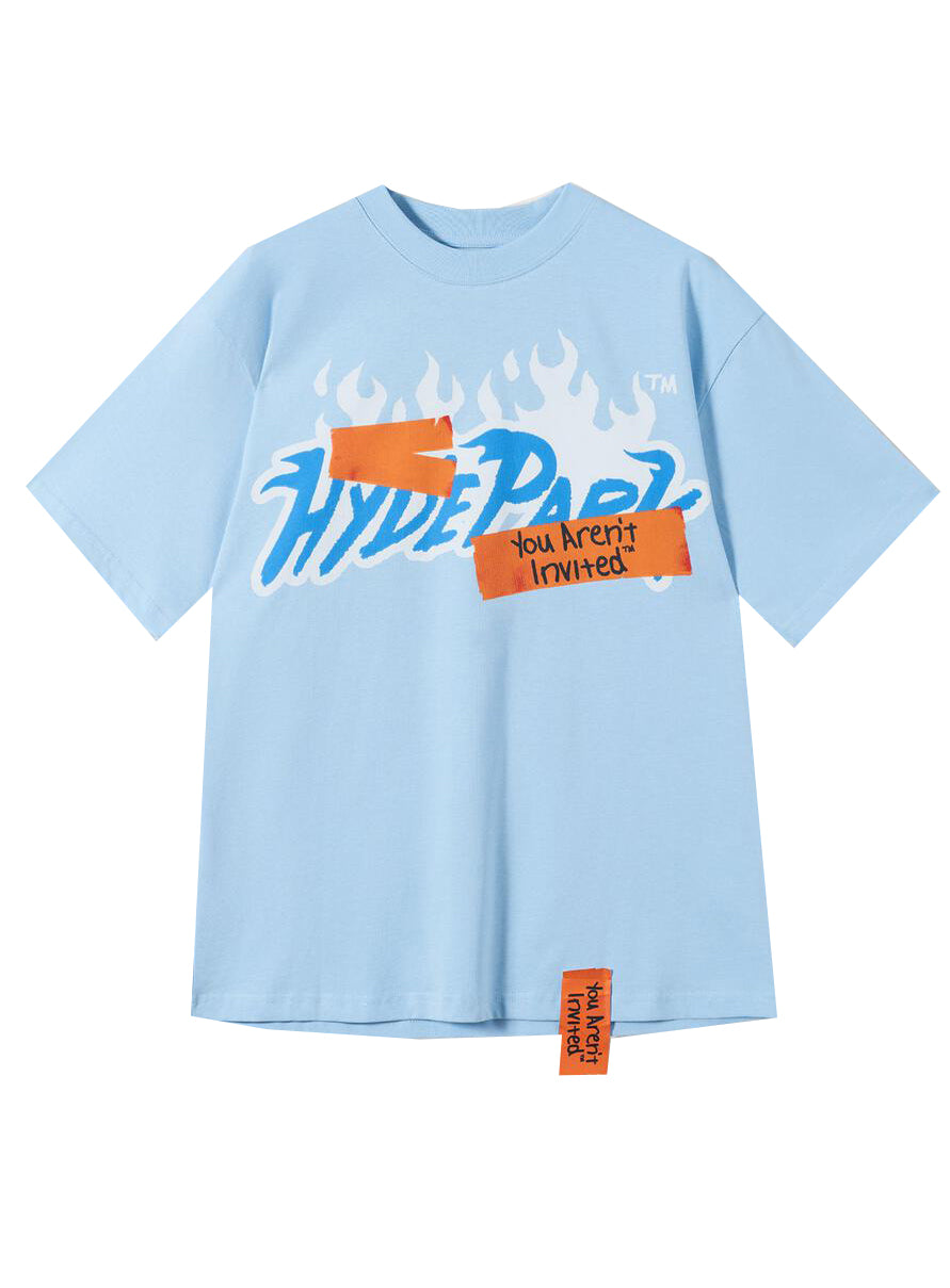 SLAP TAPE TEE 2.0 - BLUE/ORANGE