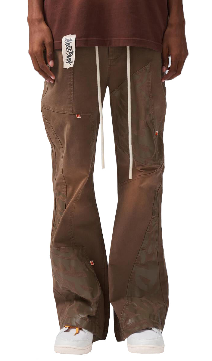 BUD CLIPPING TROUSER - BROWN