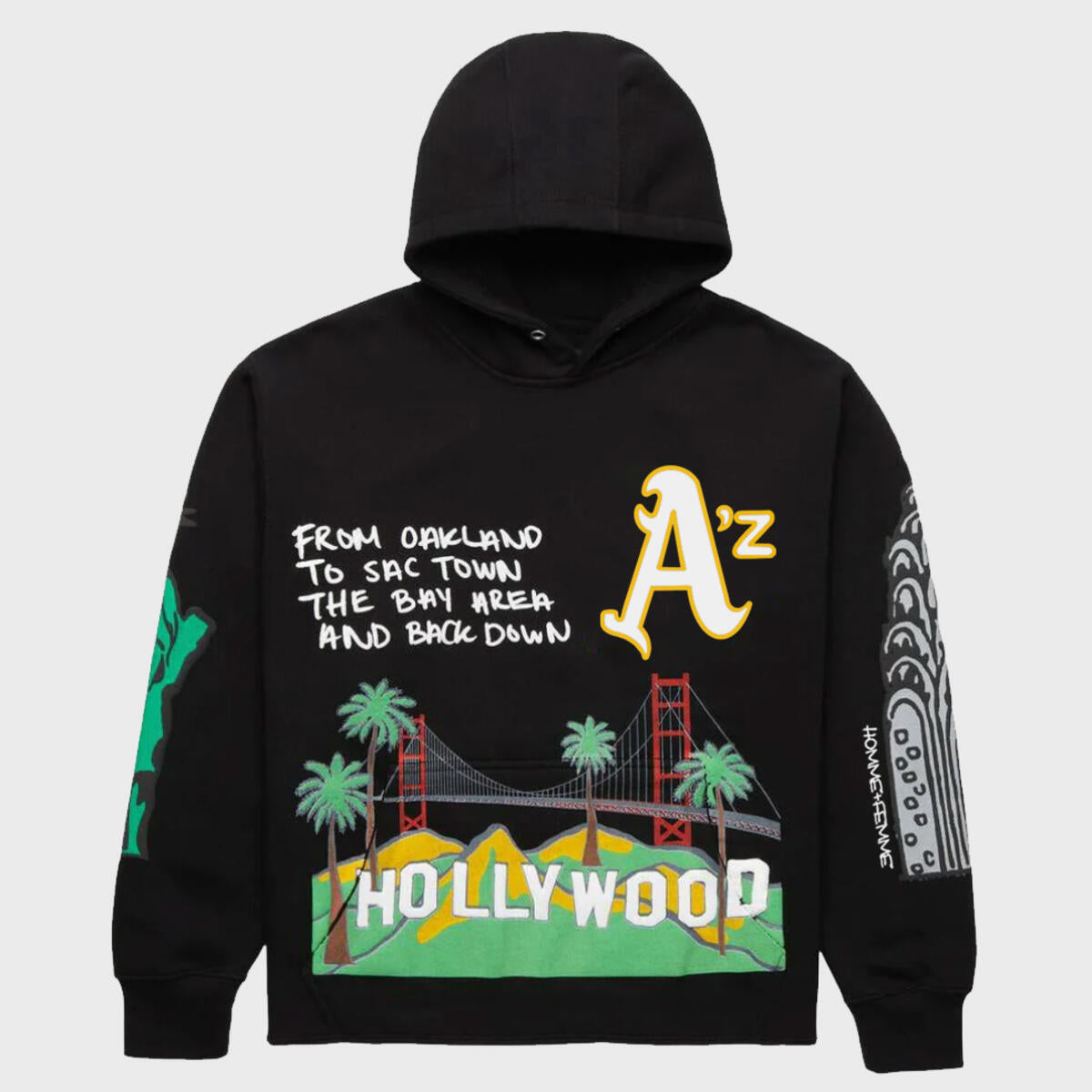 Cali To NYC Hoodie - Black