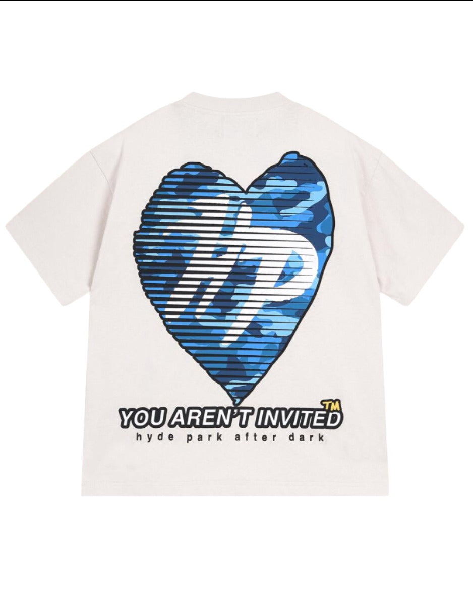 CAMO STRIPES TEE - BLUE