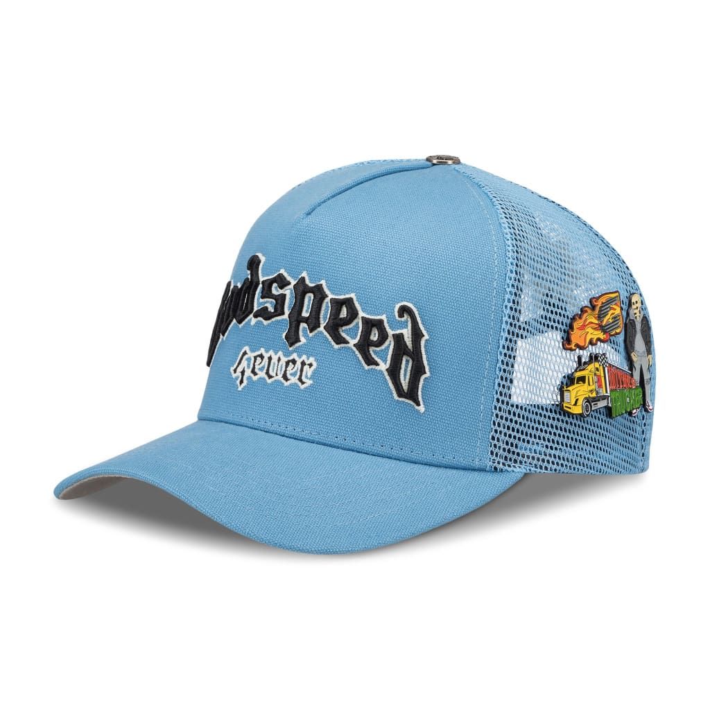 GS FOREVER TRUCKER HAT - BABY BLUE