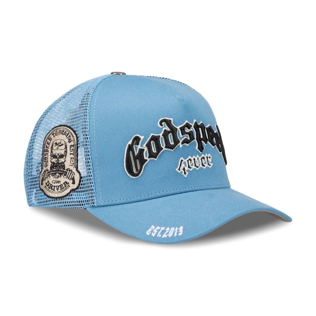GS FOREVER TRUCKER HAT - BABY BLUE