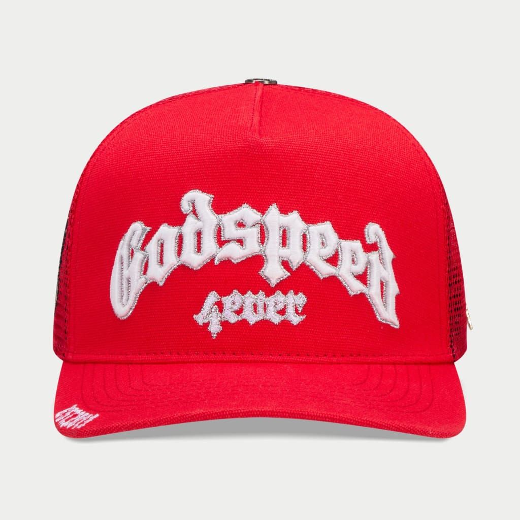 GS FOREVER TRUCKER HAT - RED