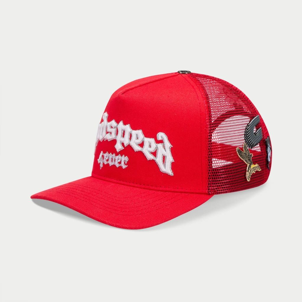 GS FOREVER TRUCKER HAT - RED