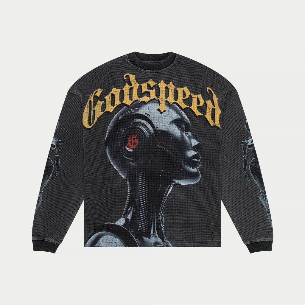 Alexa Thermal LS - Grey Wash