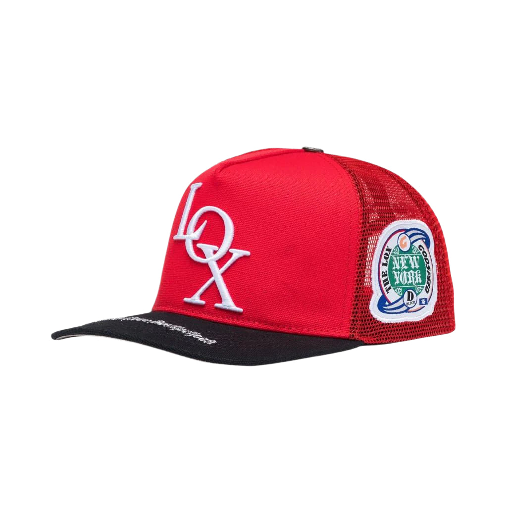 GODSPEED X THE LEGACY TRUCKER - BLACK/RED