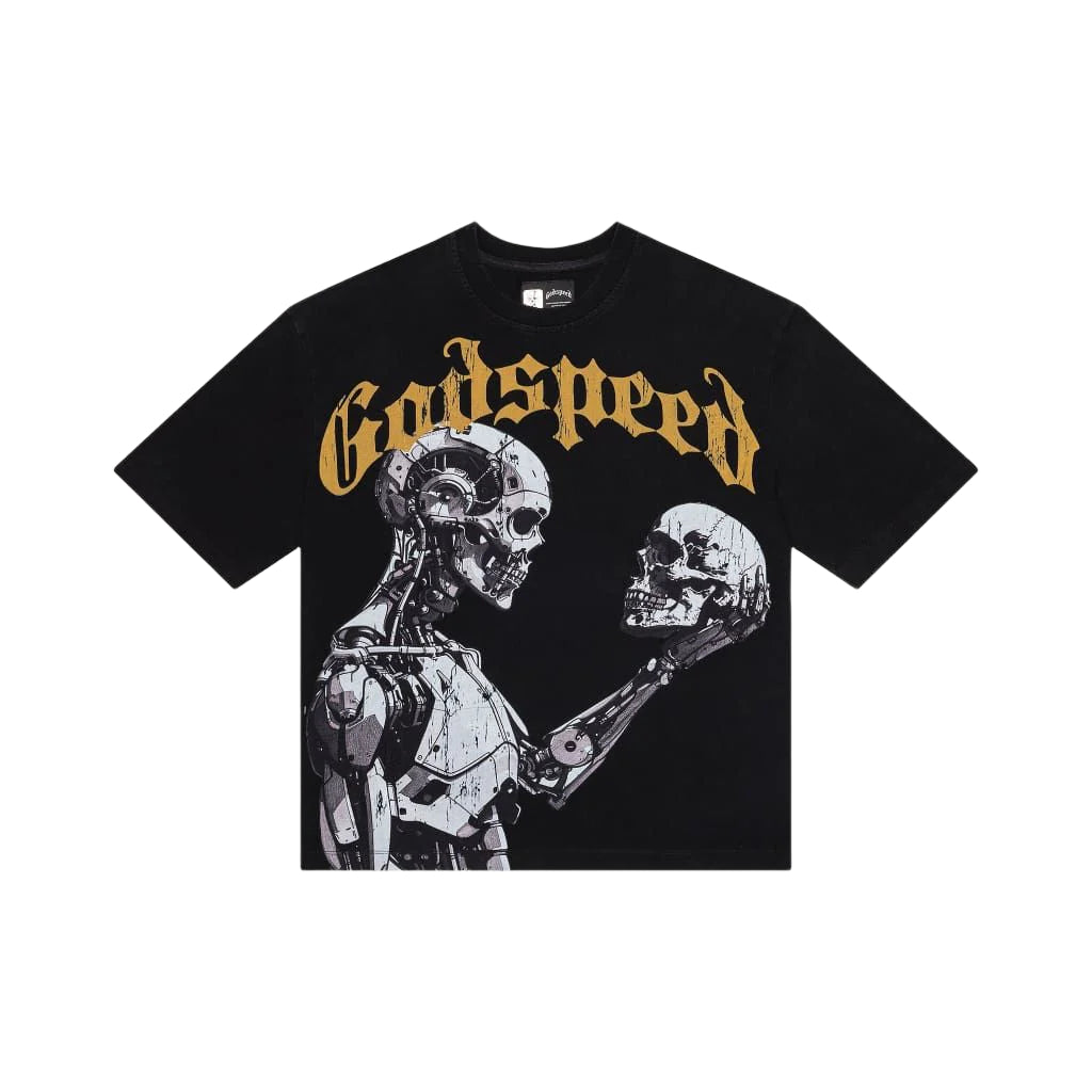 Mankind vs Ai III Short Sleeve - Black/Yellow