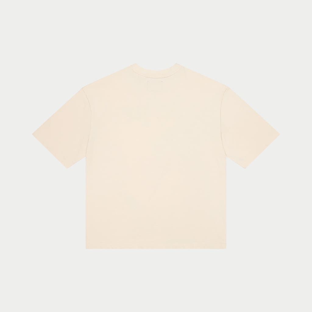 Mankind vs Ai III Short Sleeve - Bone/Yellow