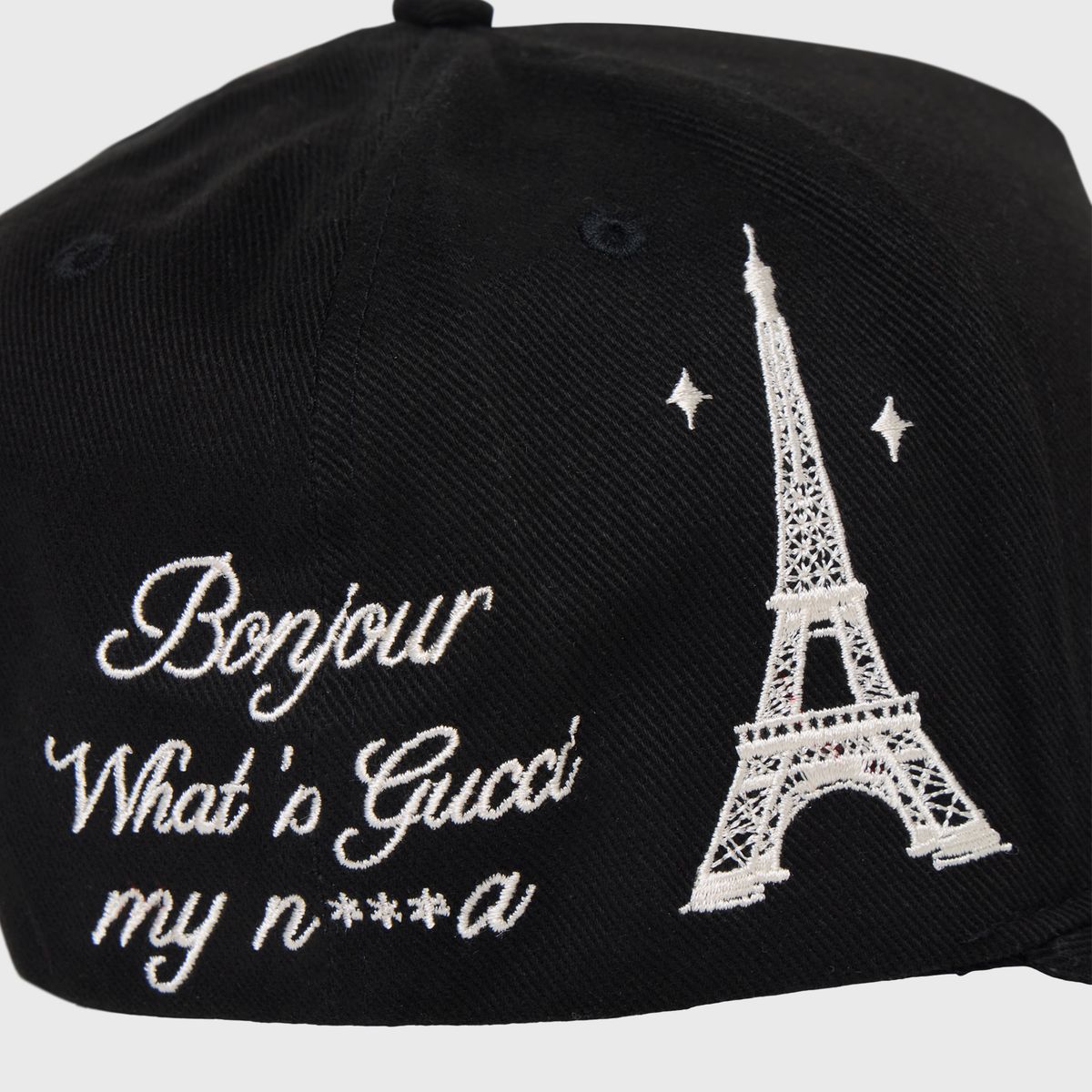 Paris Prestige Snapback - Black