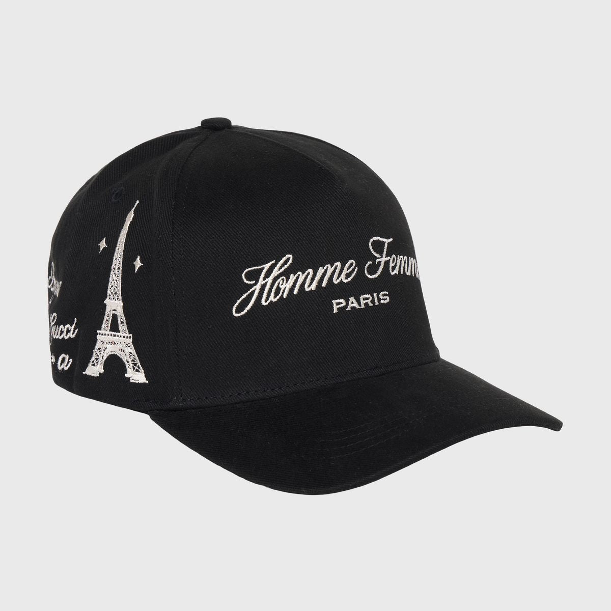 Paris Prestige Snapback - Black
