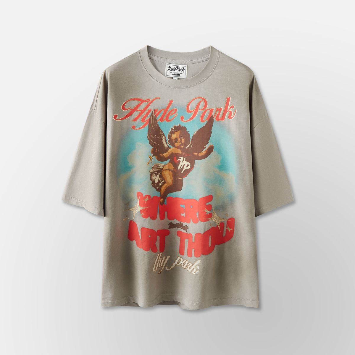 Hyde Park Where Art Thou Tee in gray – view 1 of 2