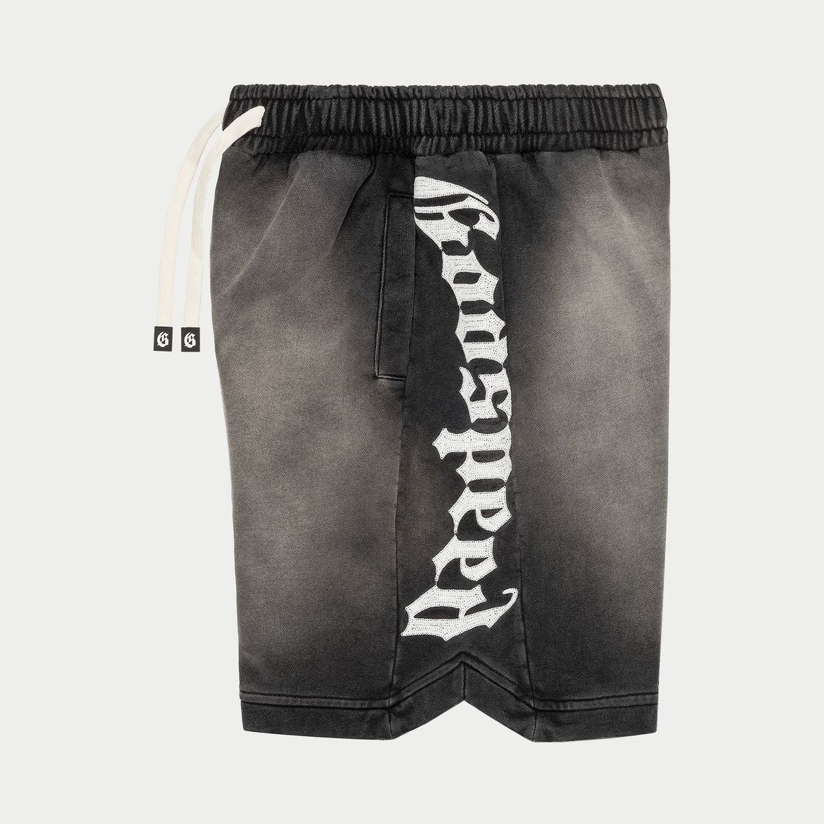 CourtSide Shorts (Black Sun-Fade)