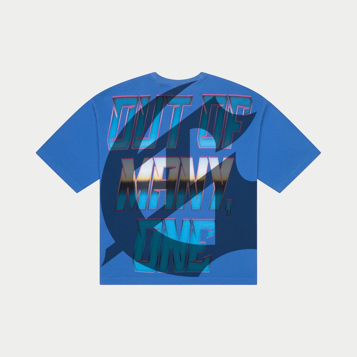Godspeed Memento Vivere Tee in royal blue – view 2 of 2
