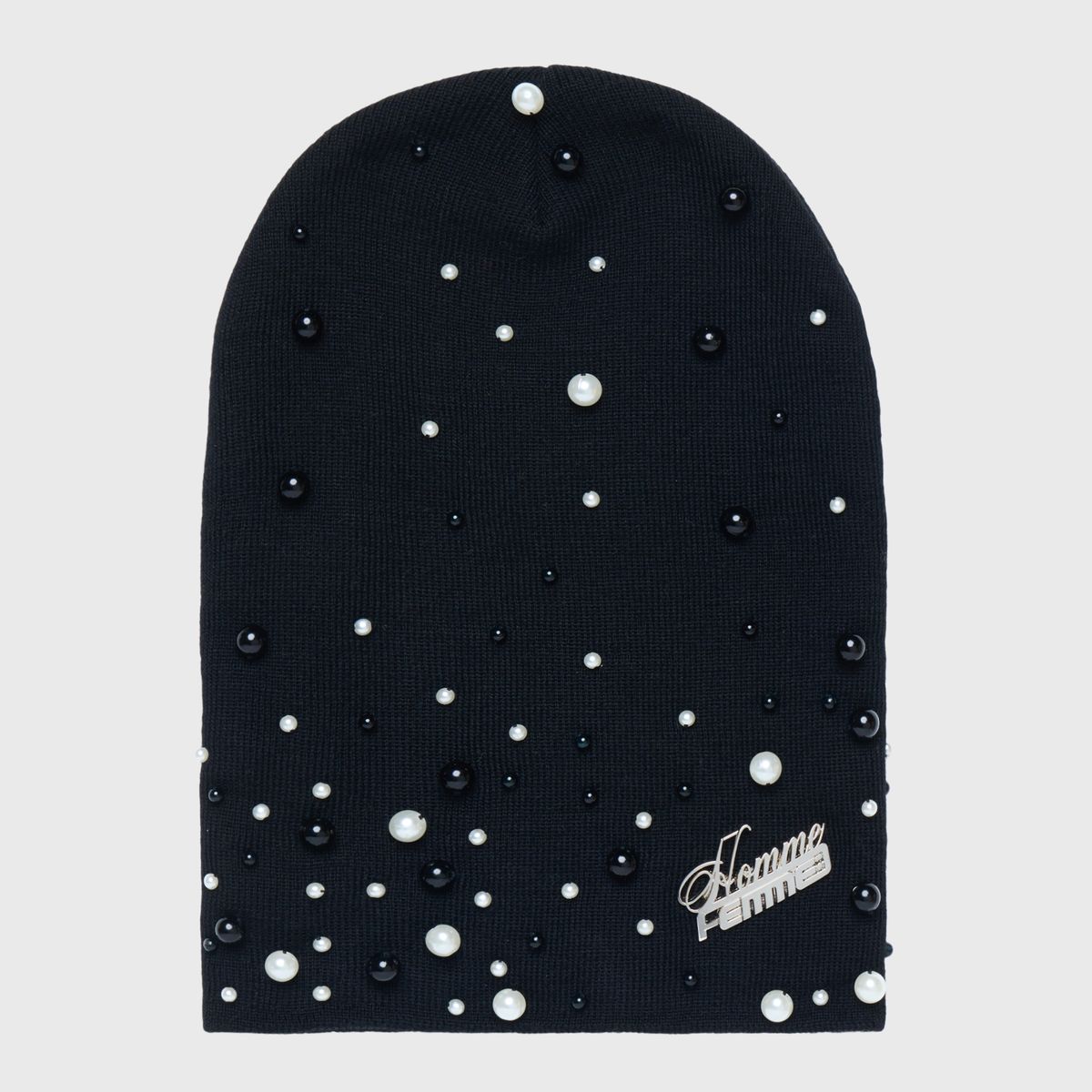Pearl Beanie - Black