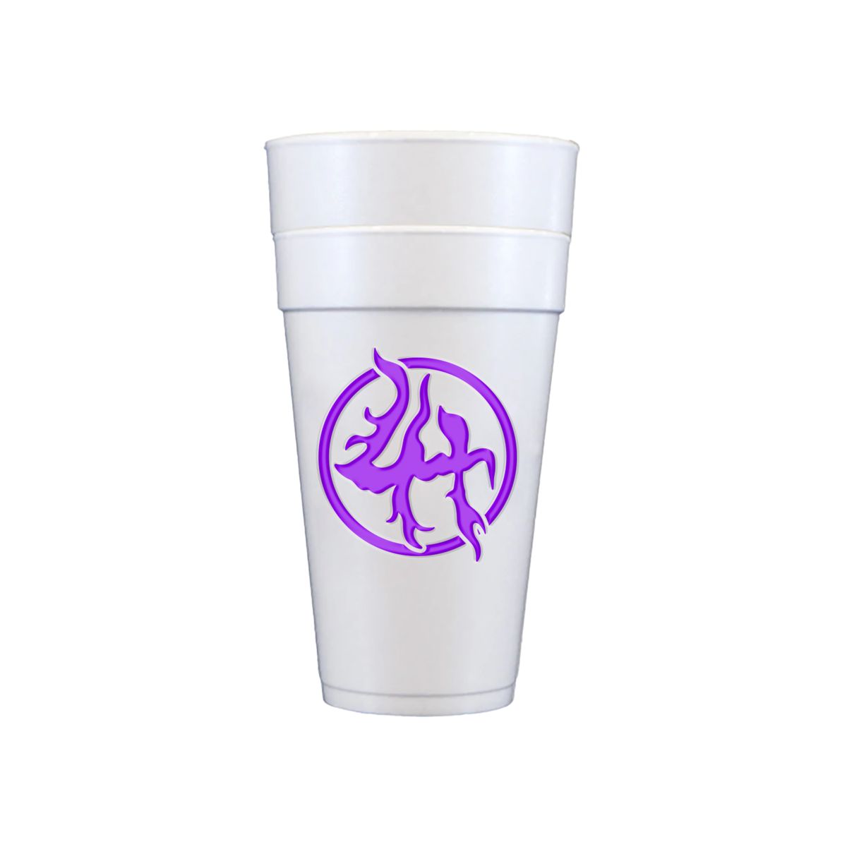 That's A Awful Lot Of Cough Syrup LHALOCS DOUBLE CUPS - WHITE – view 2 of 2