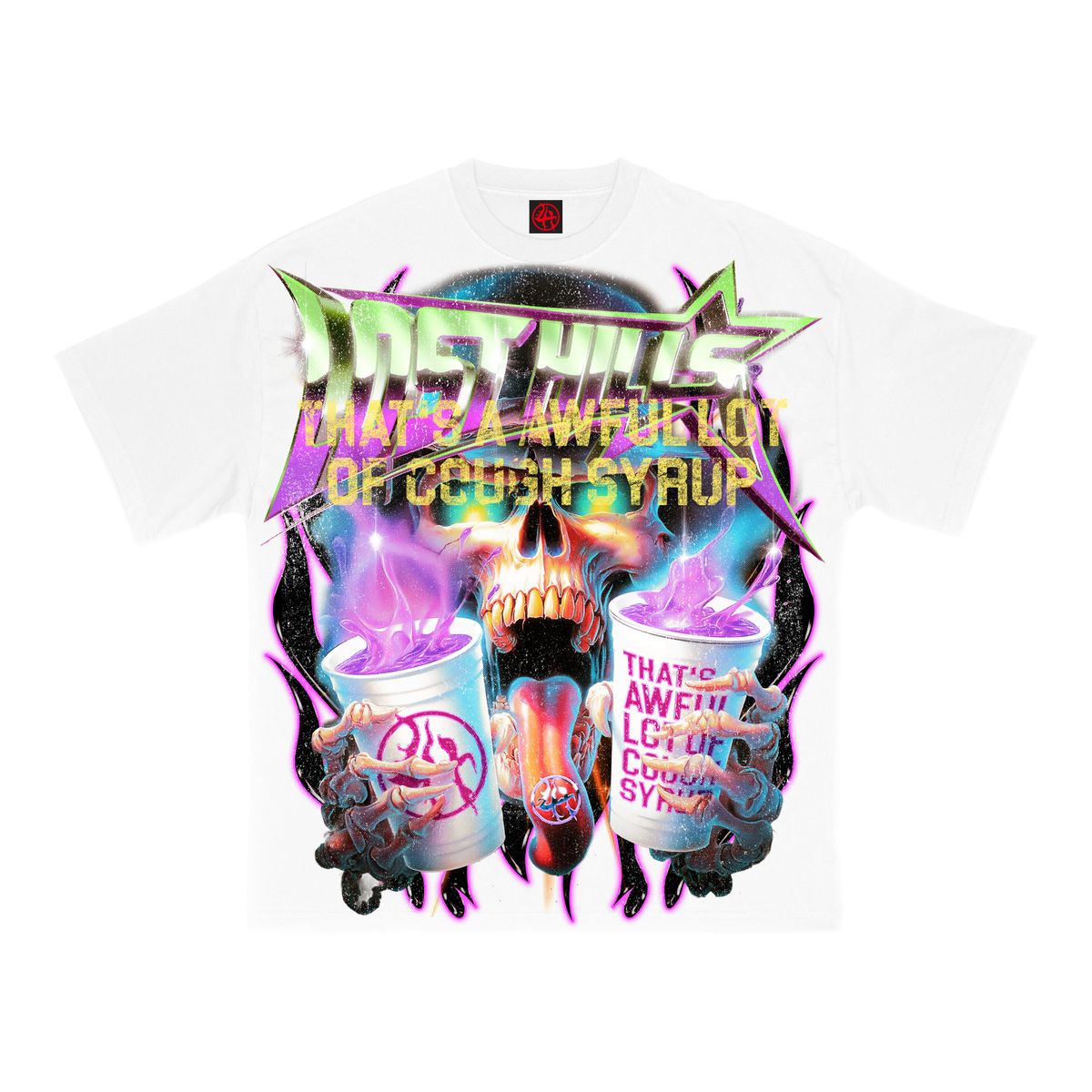 LHALOCS002 WHITE TEE