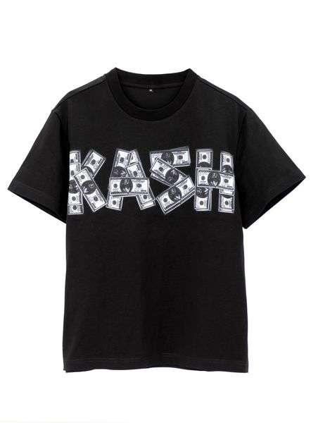 Kash $$$ Tee in black – view 2 of 11