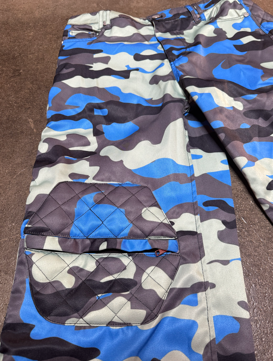 Phantom Cargo Shorts - Blue Camo