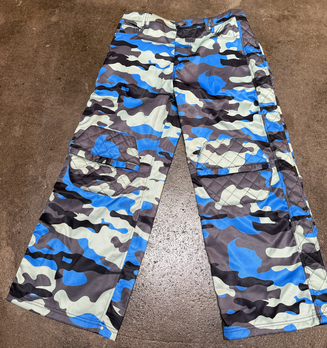 Phantom Cargo Shorts - Blue Camo