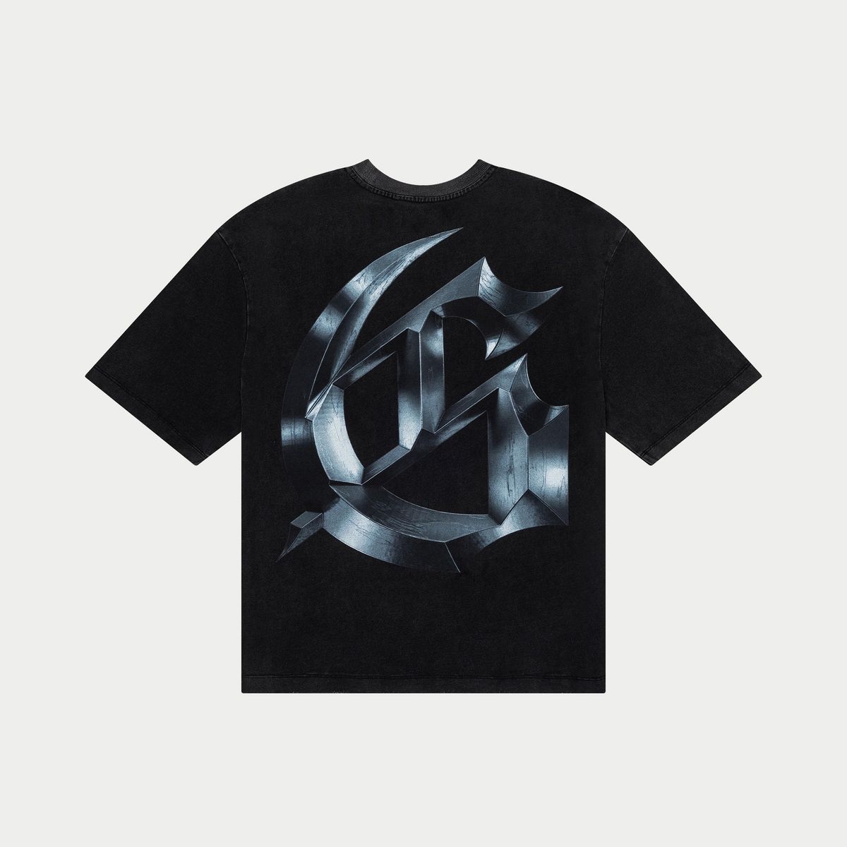Godspeed Symmetrical Logo T-Shirt (Black Wash) – view 3 of 3