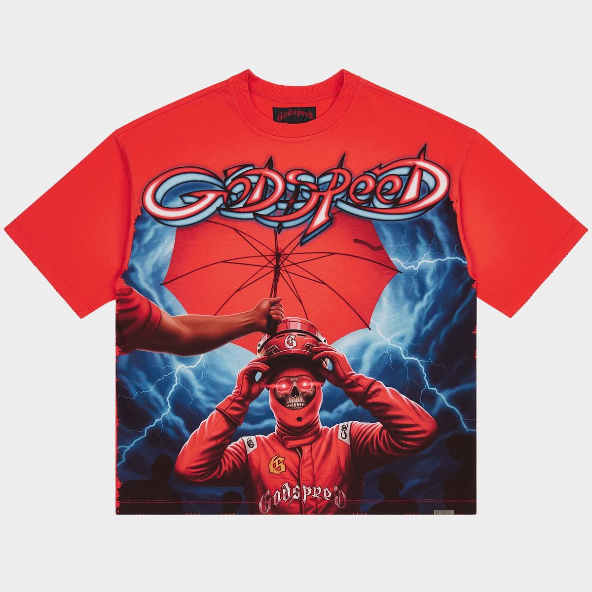 Godspeed Supreme Reign T-shirt (Red) – view 1 of 3
