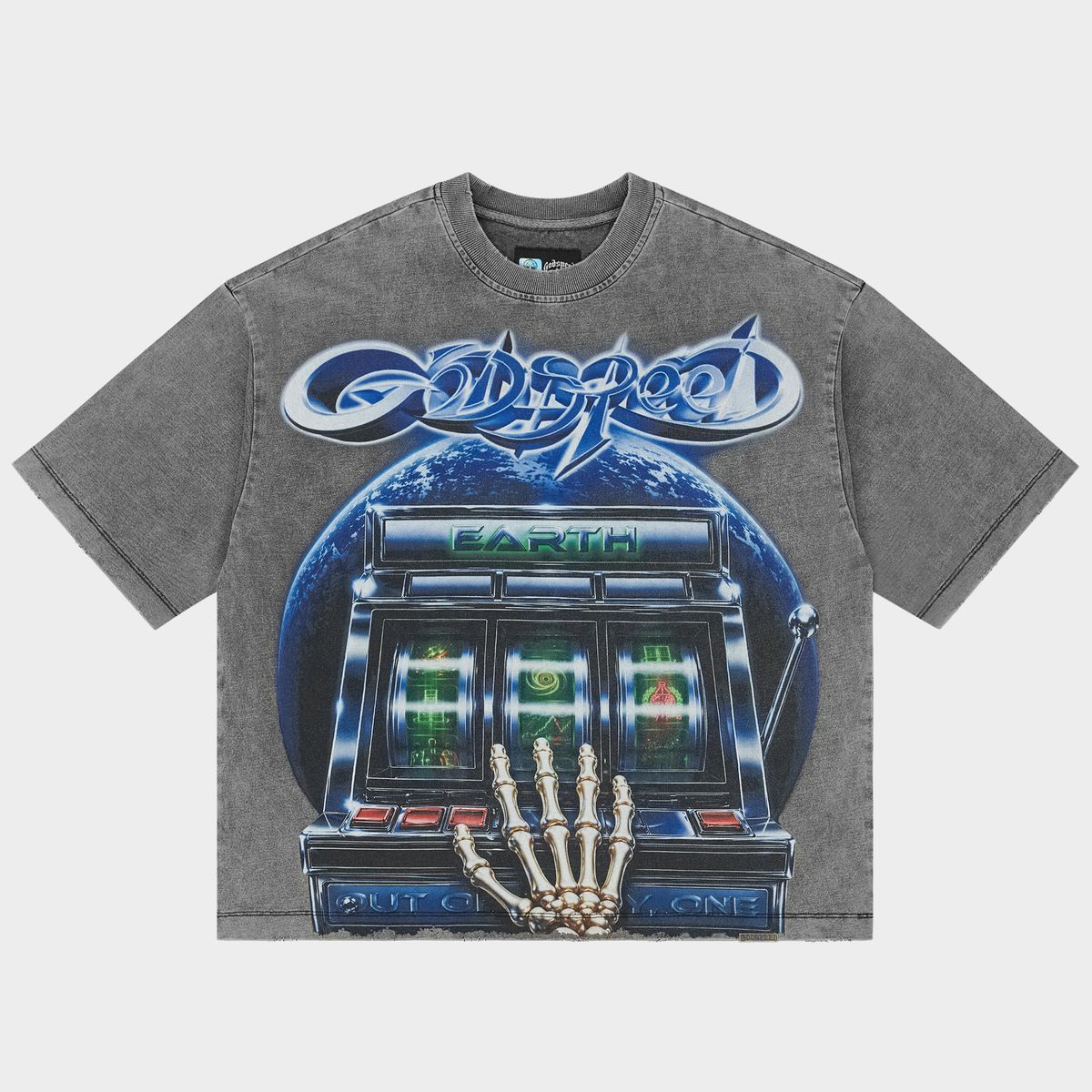 POLYMRKT T-shirt (Grey Wash)
