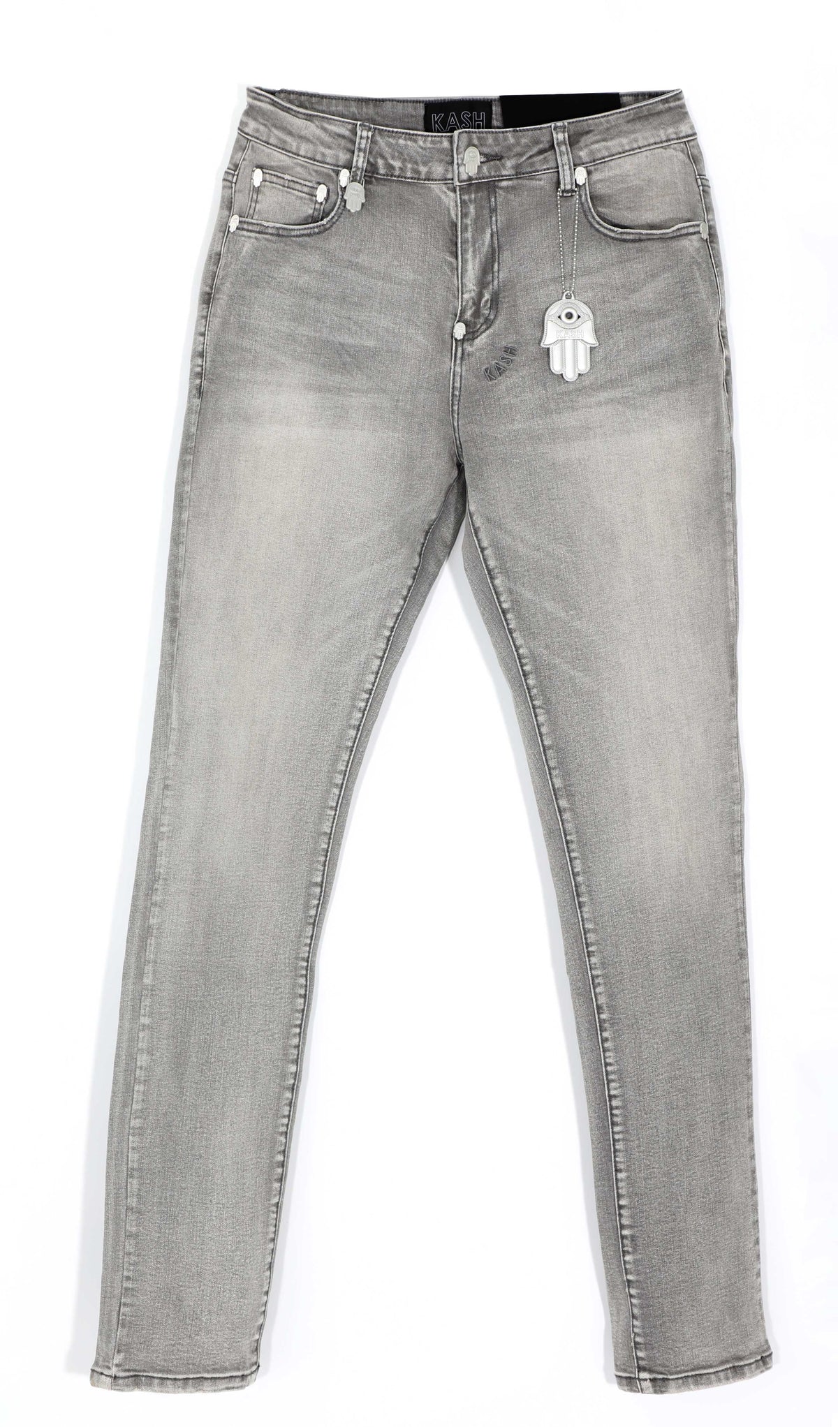 KASH Hamsa-27 SKINNY Denim - Grey