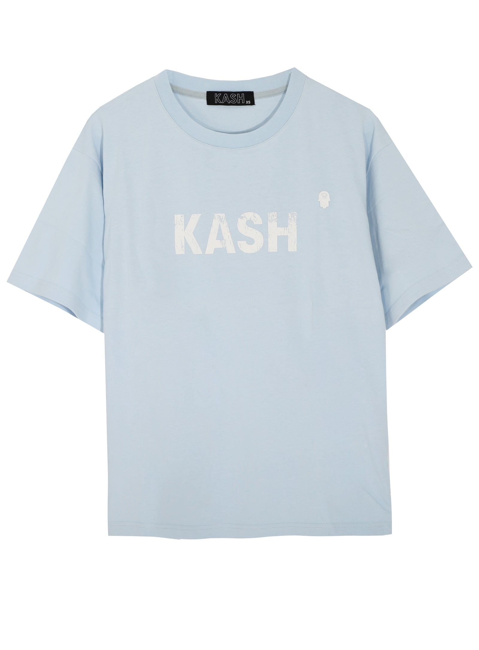 Kids Maison Kash Tee in sky blue – view 1 of 2