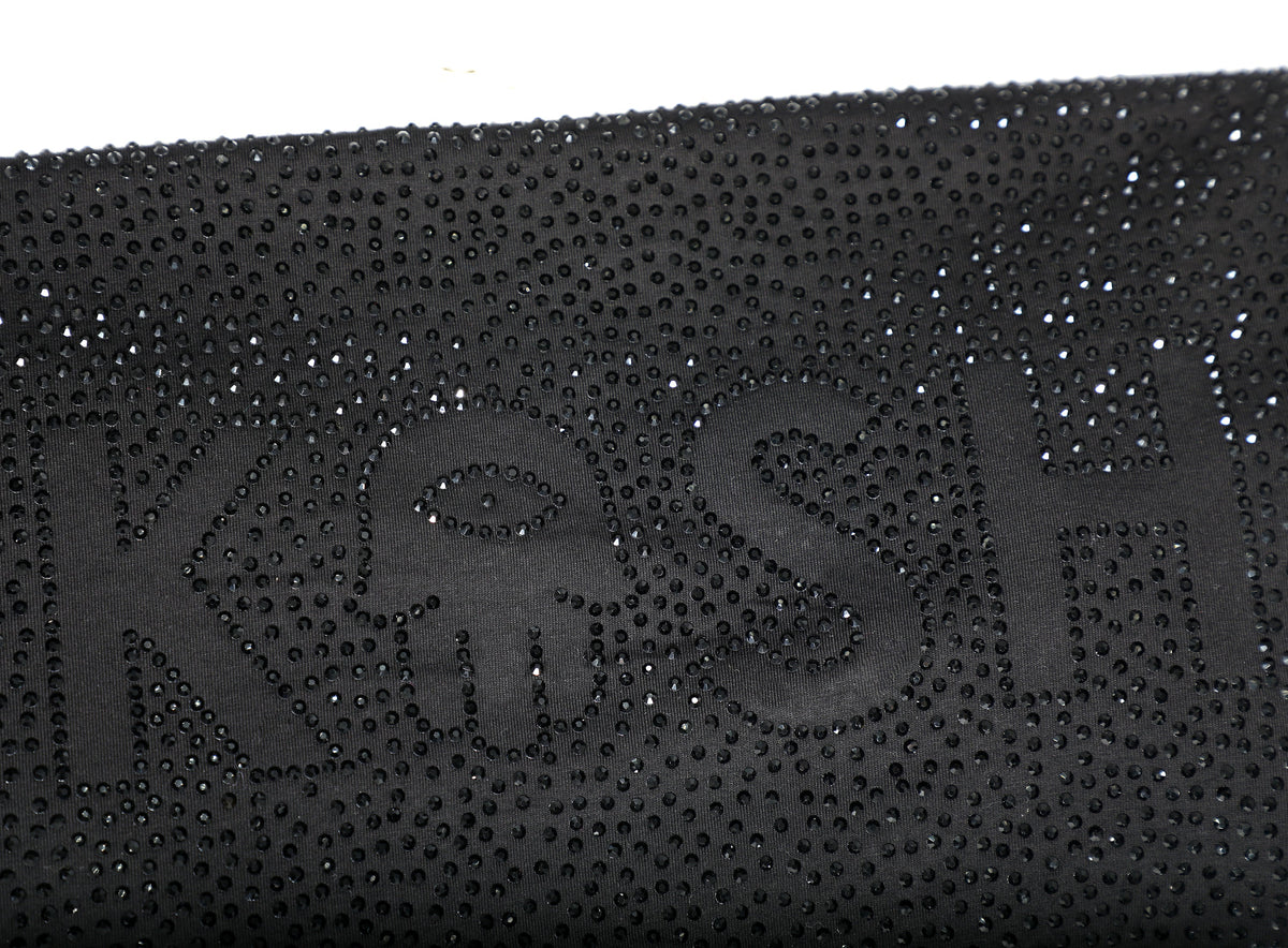 KASH LOGO DIAMOND TEE - BLACK