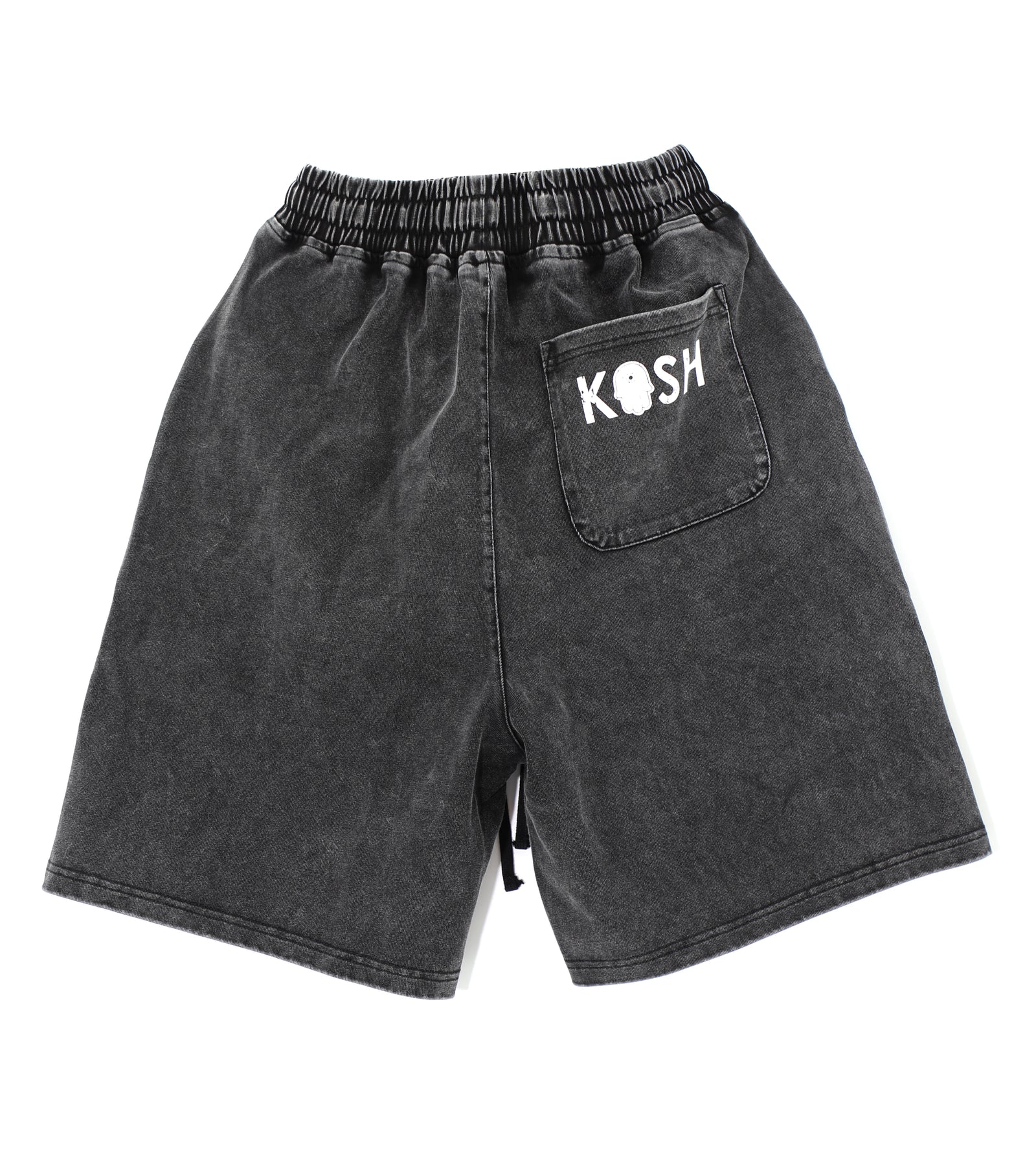 Kash Maison Shorts in black sun fade – view 2 of 2