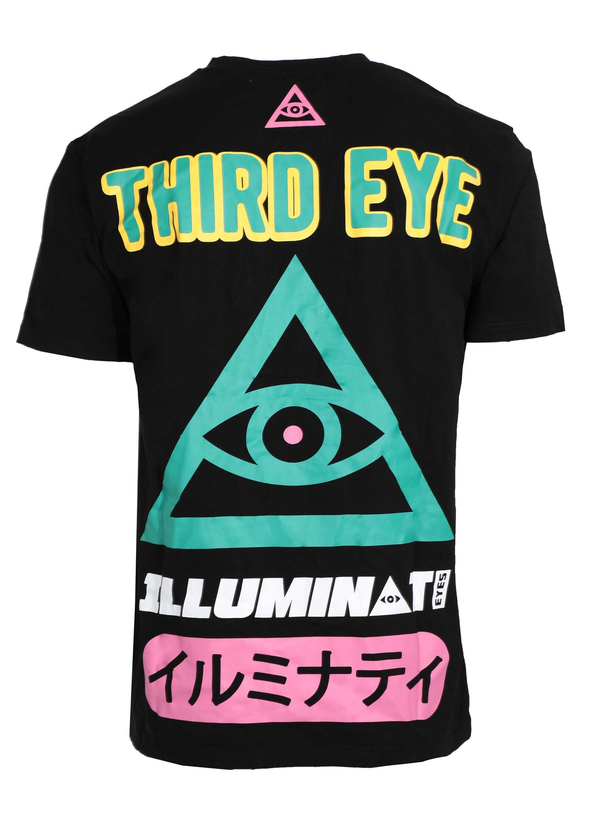 THIRD EYE ILLUMINATI TEE - BLACK