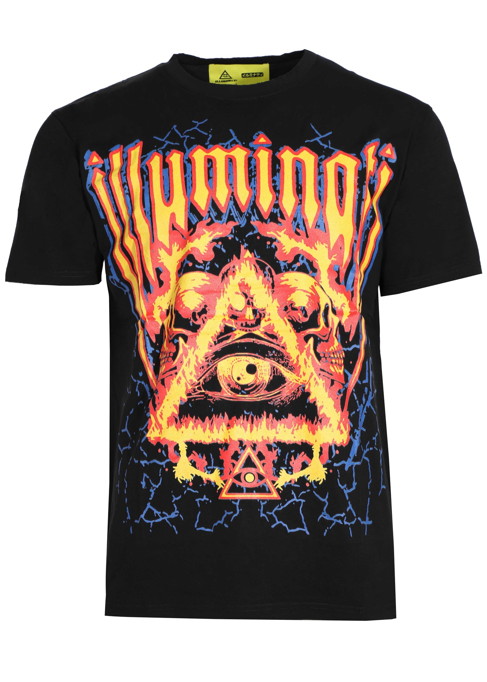 Illuminati Tour Tee in black – view 1 of 2