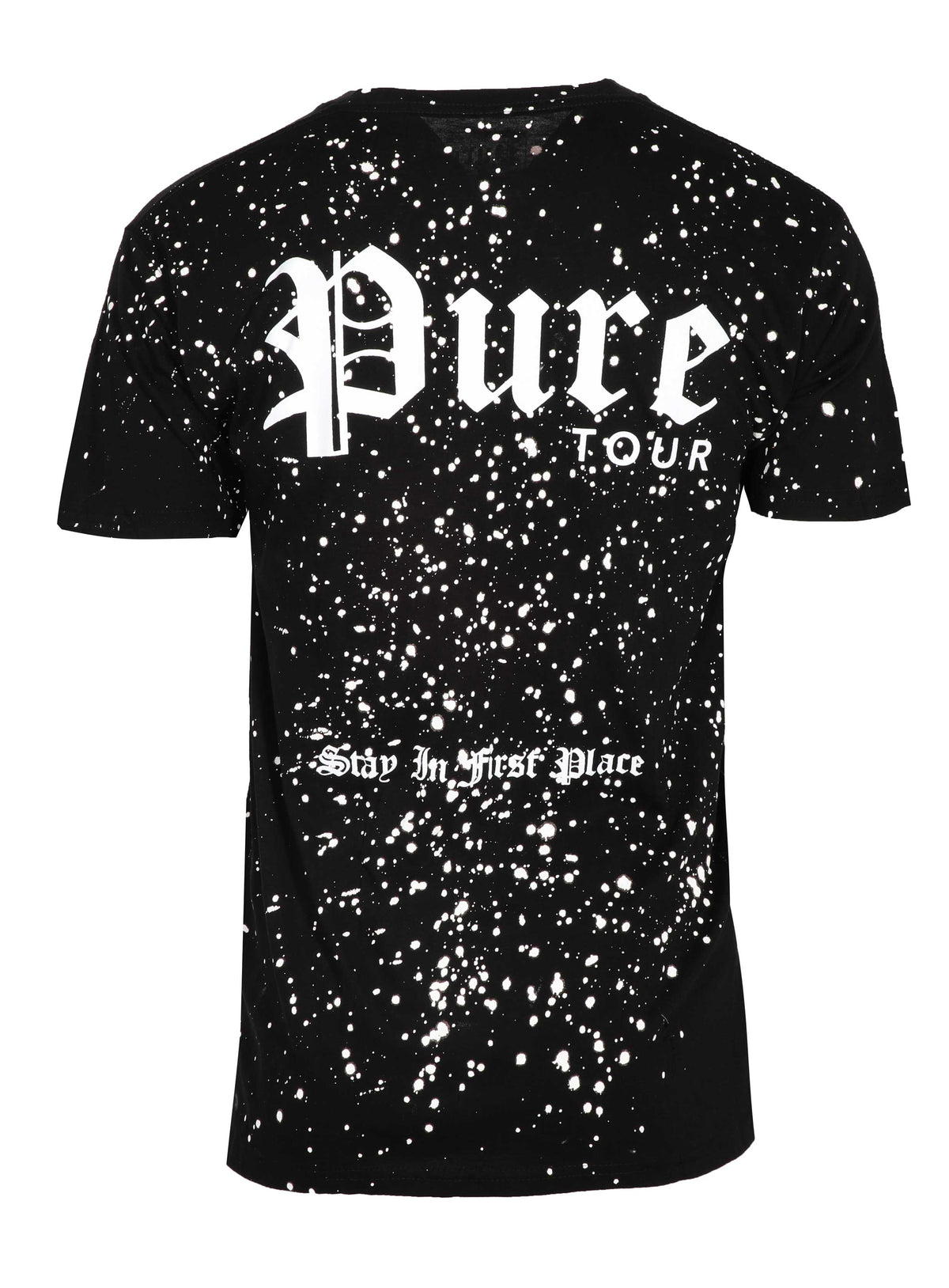 "Stay in First Place" Cash Pure Tour Tee- Black