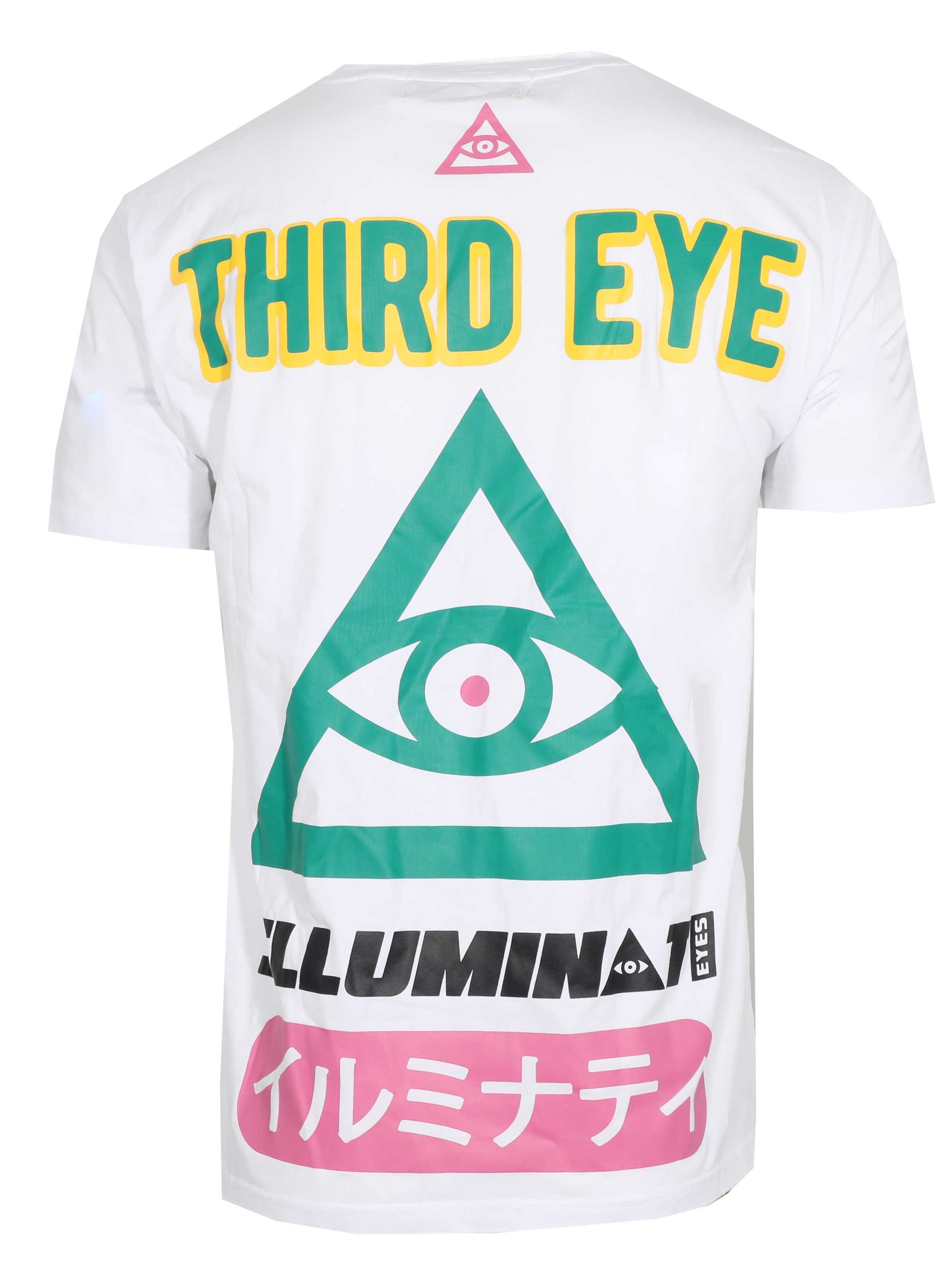 Third Eye Illuminati Tee in white – view 1 of 2