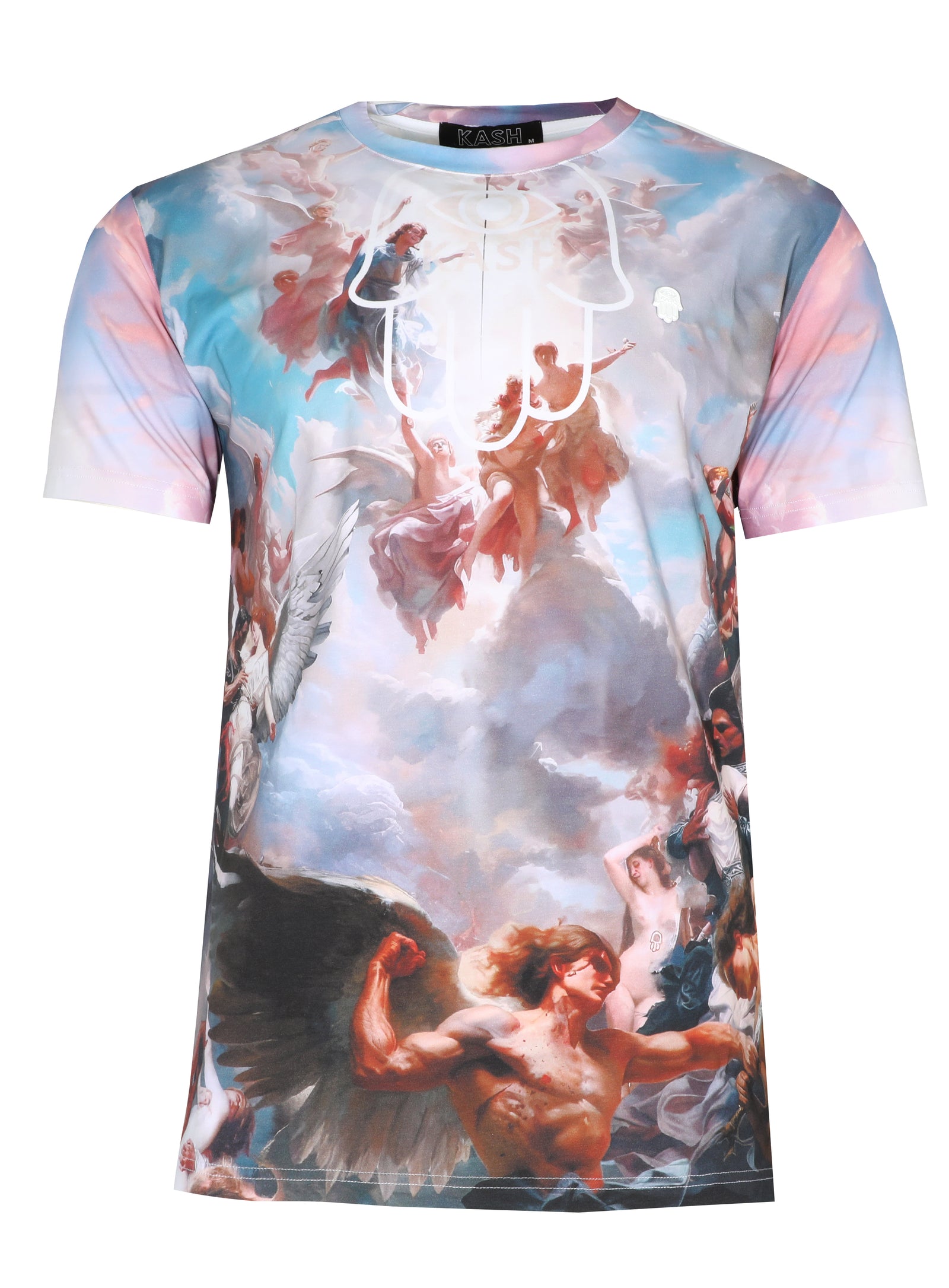 Kash Hamsa in the Sky Full Body Print Tee in multicolor – view 1 of 2