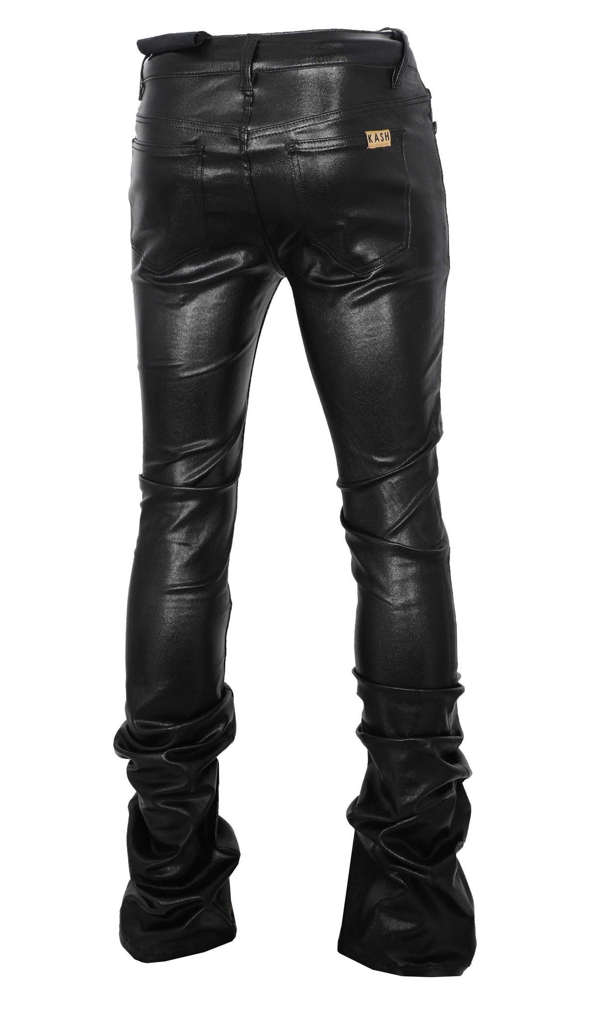 KASH Hamsa Faux Leather D-stacked - Black