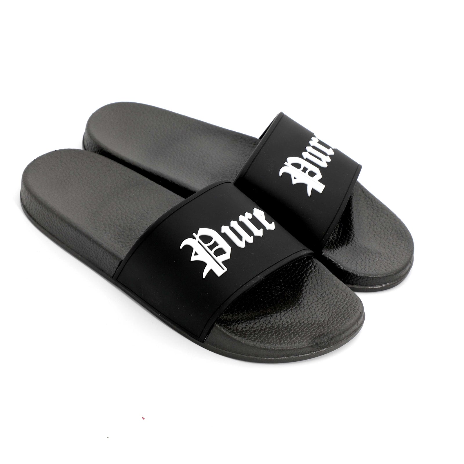 Pure Logo Slides in black with white – view 1 of 2