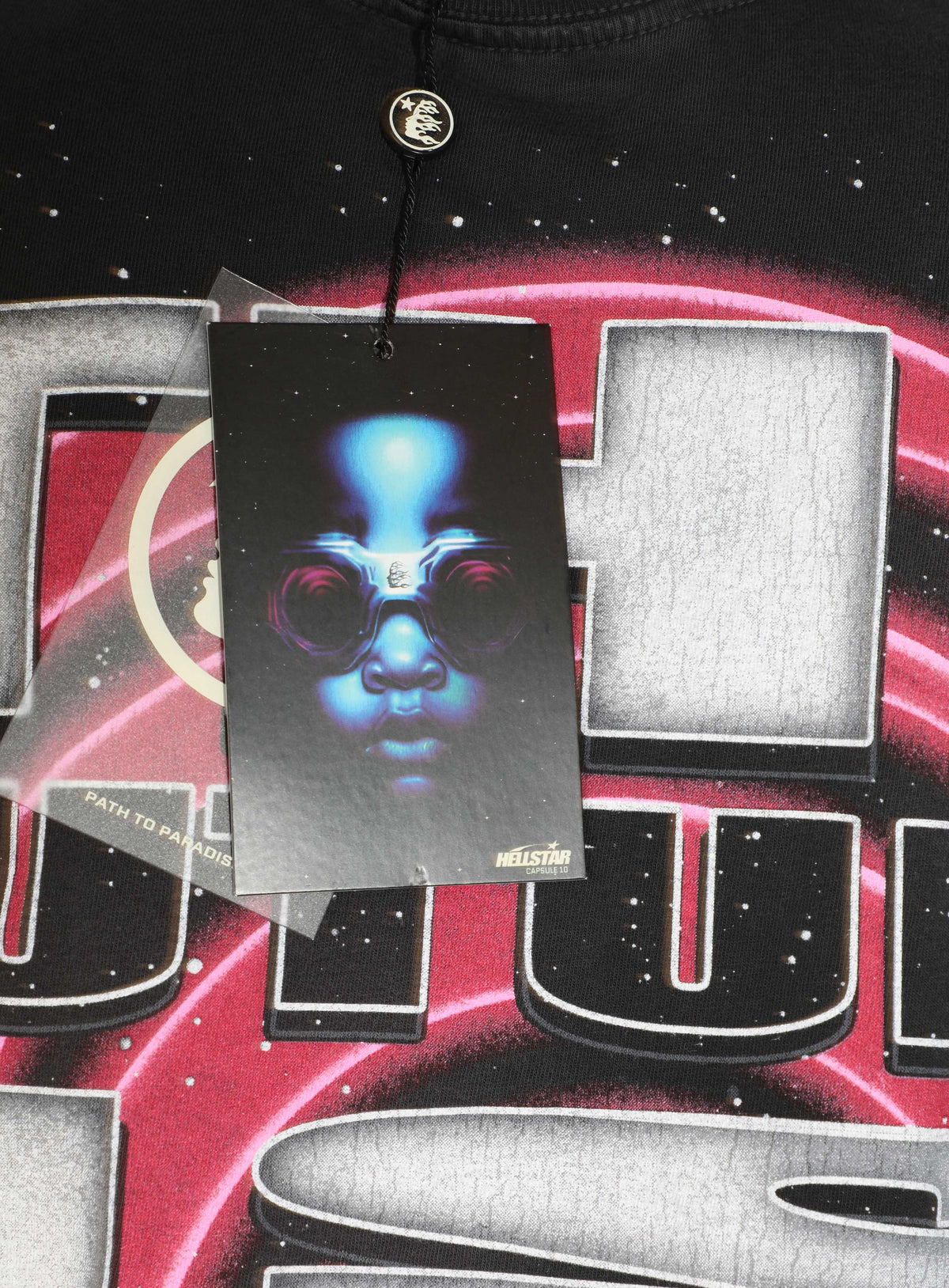 ELECTRIC KID SS TEE - WASHED BLACK