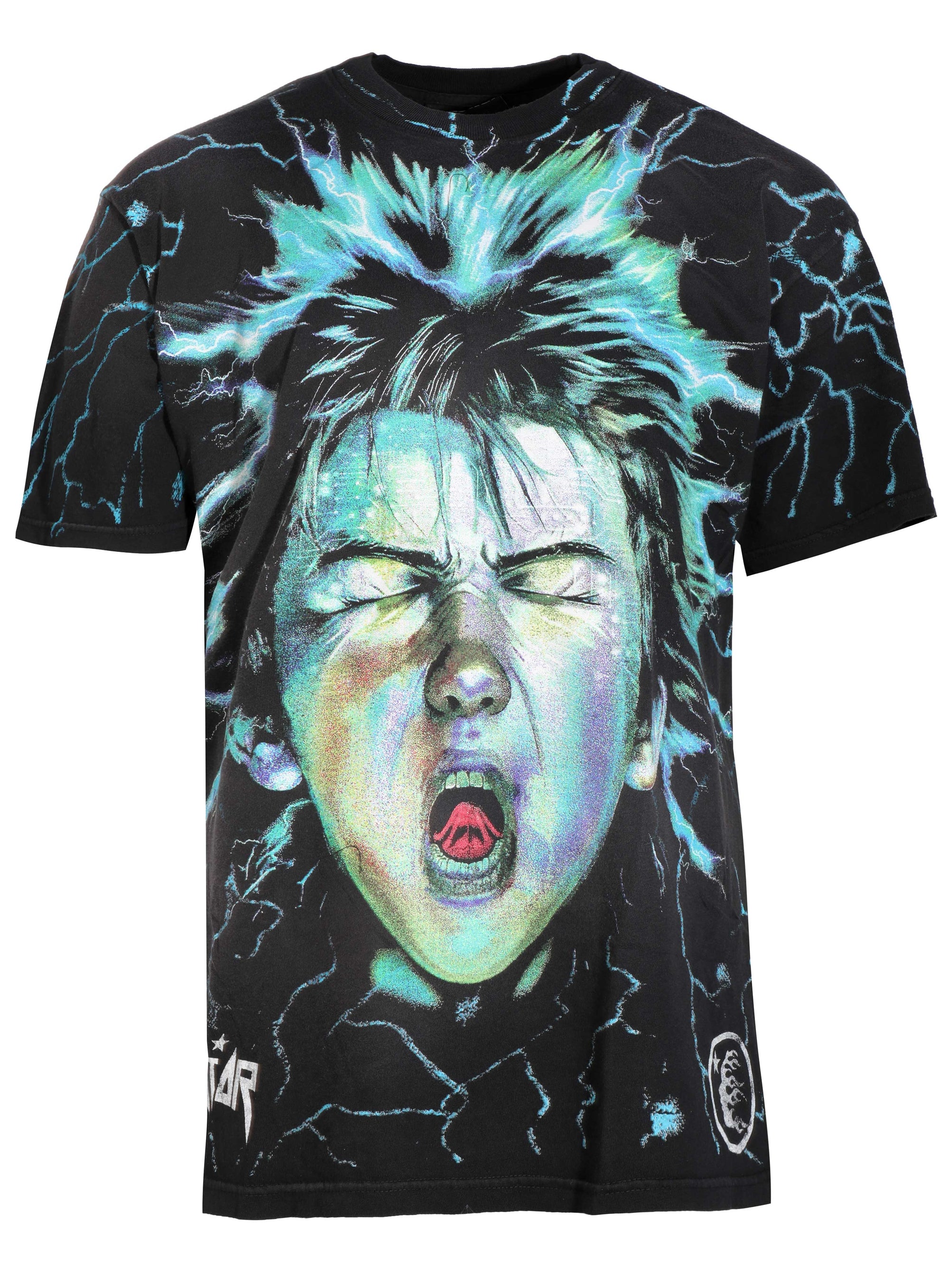 ELECTRIC KID SS TEE - WASHED BLACK