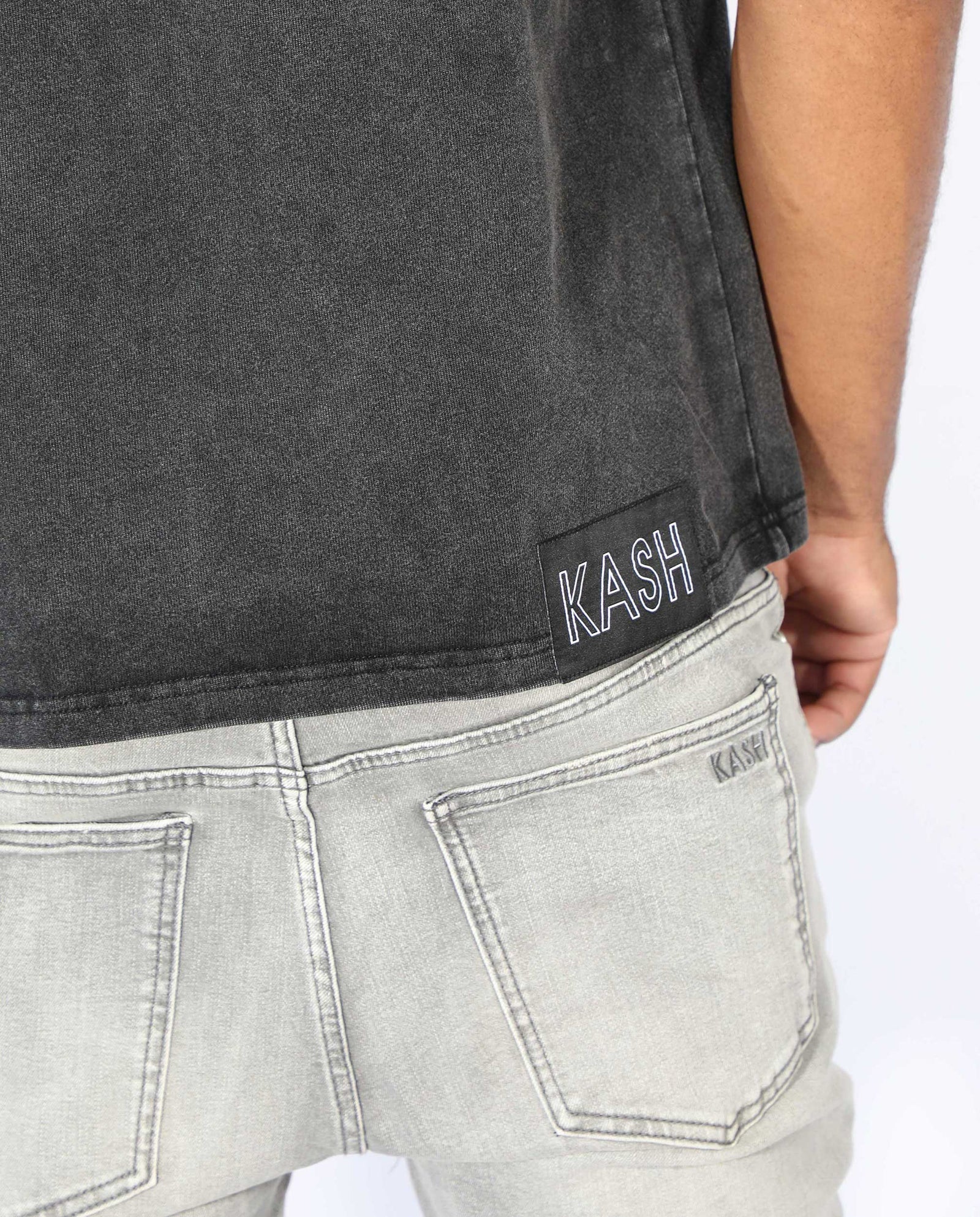 Property of Maison Kash Tee in grey wash – view 9 of 11
