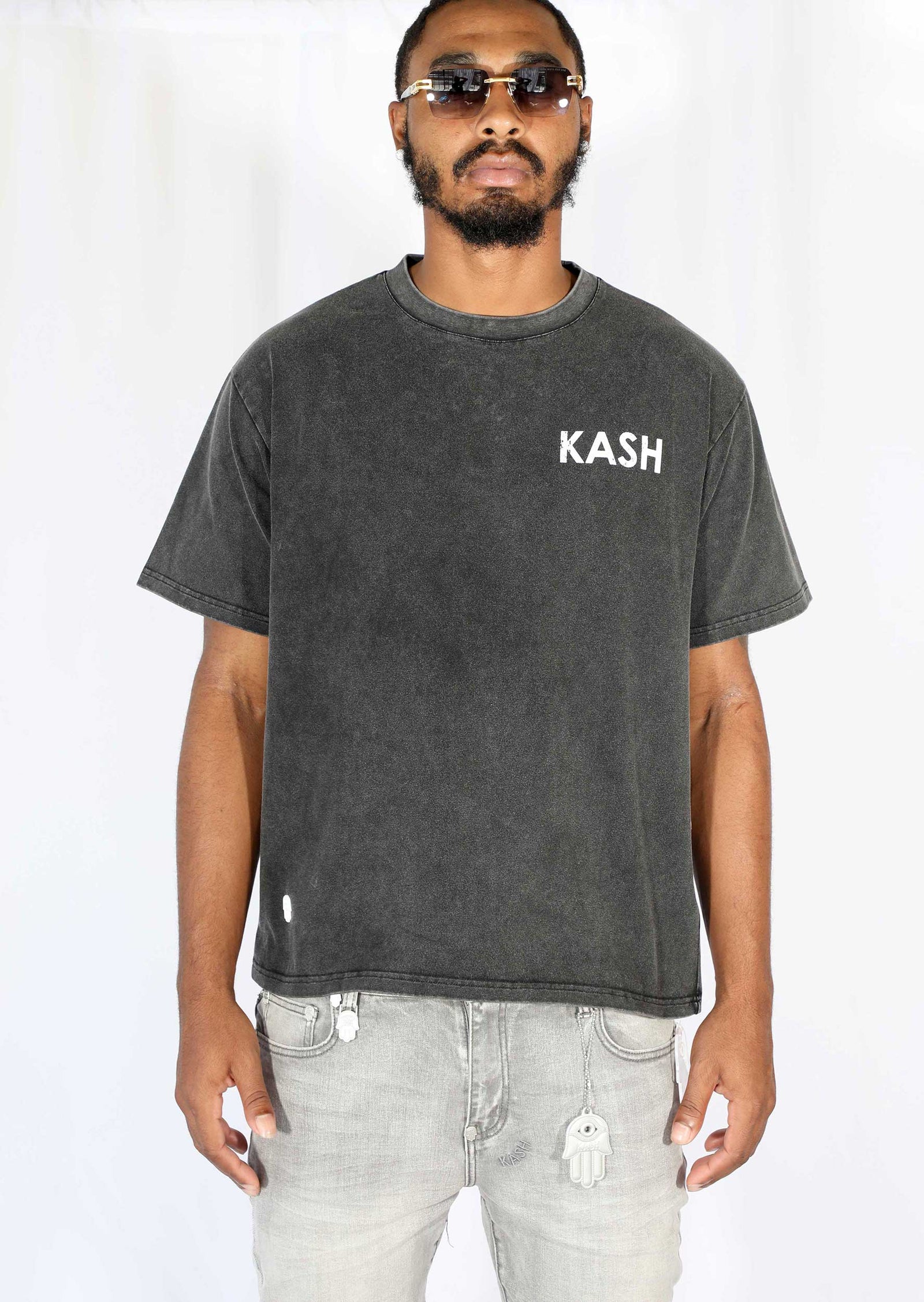 Property of Maison Kash Tee in grey wash – view 7 of 11