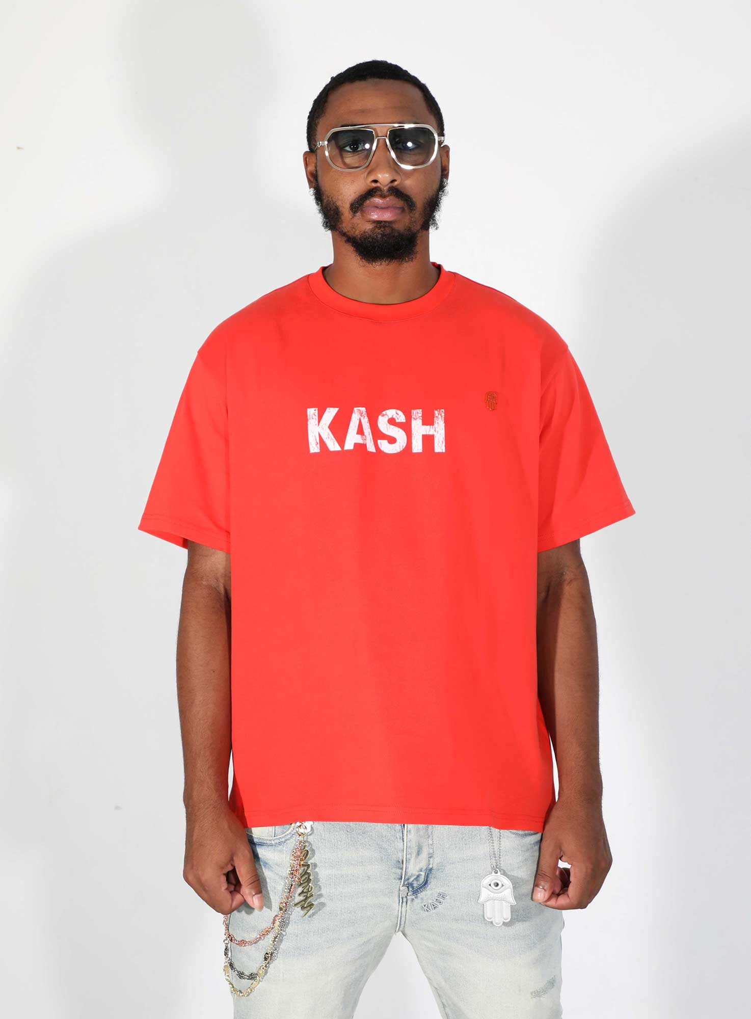 Maison Kash Tee - Orange – view 7 of 10