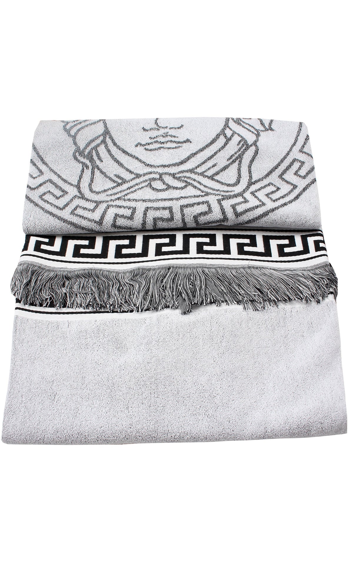 Versace Embroidered Medusa Towel