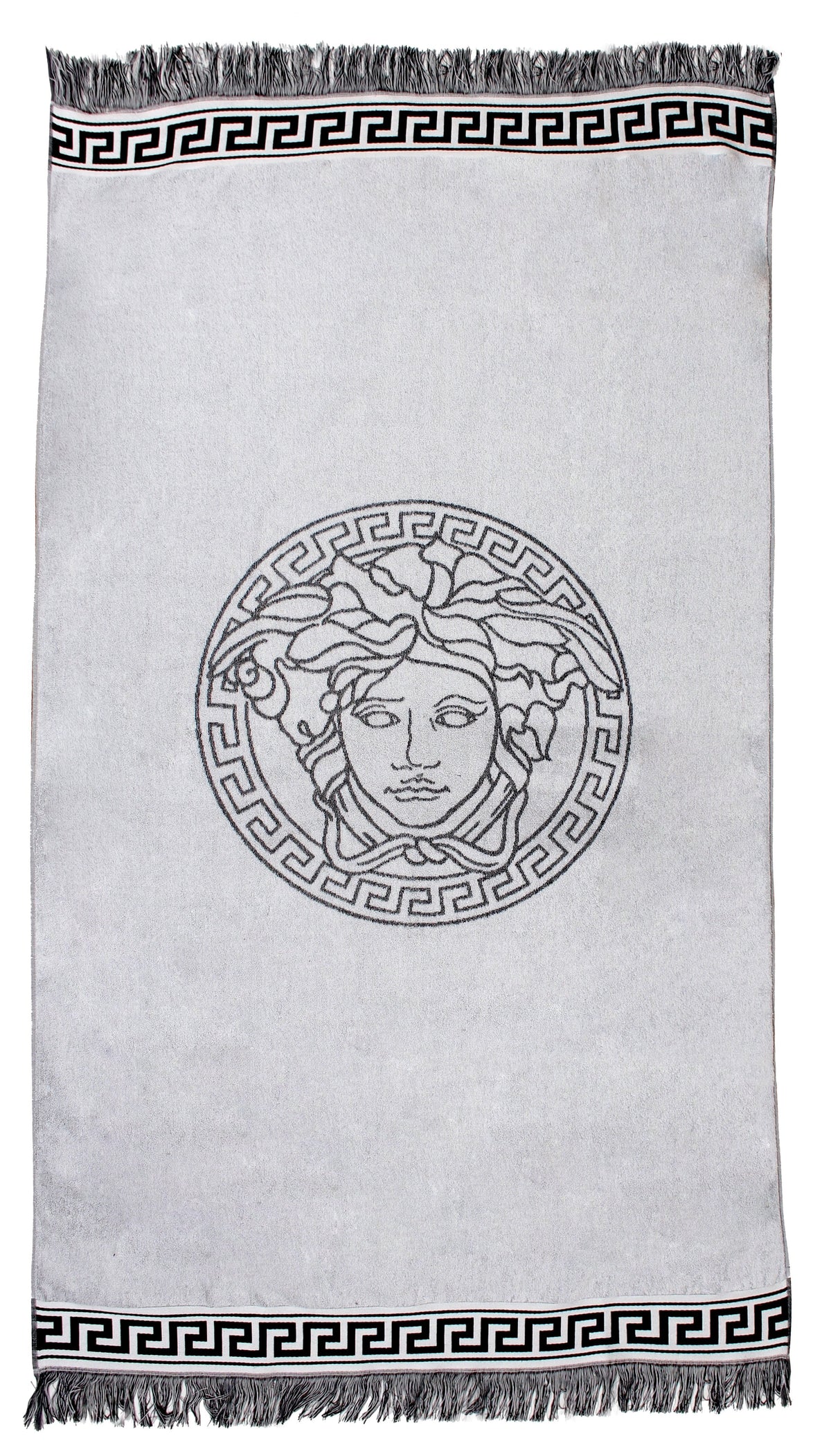 Versace Embroidered Medusa Towel
