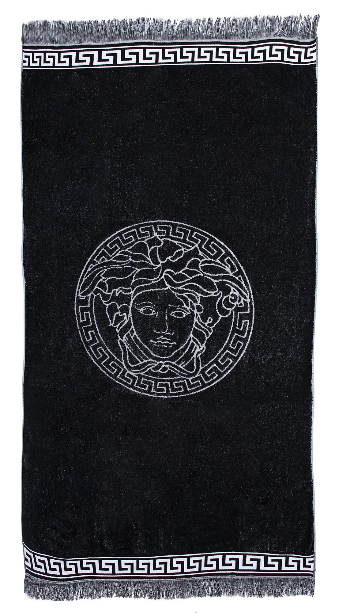 Versace Embroidered Medusa Towel