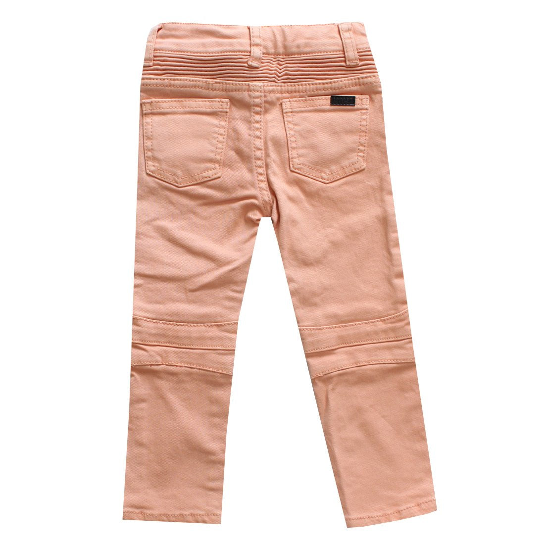 Haus of JR Salmon Shores Biker Denim in coral – view 2 of 3