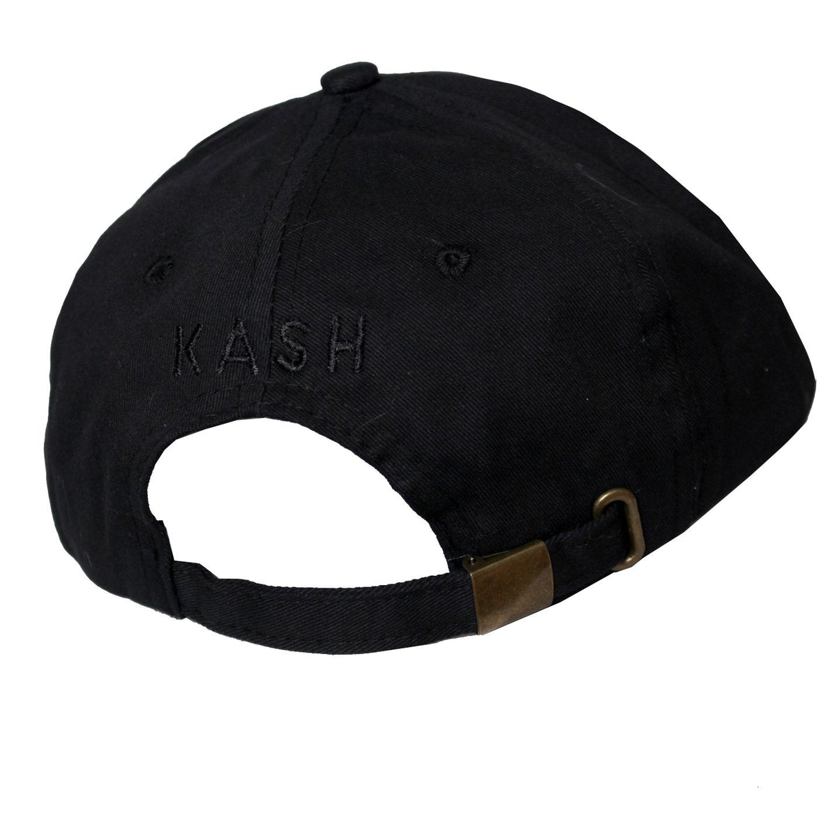 Men's 3D Gold Hamsa Hand Cap-Black