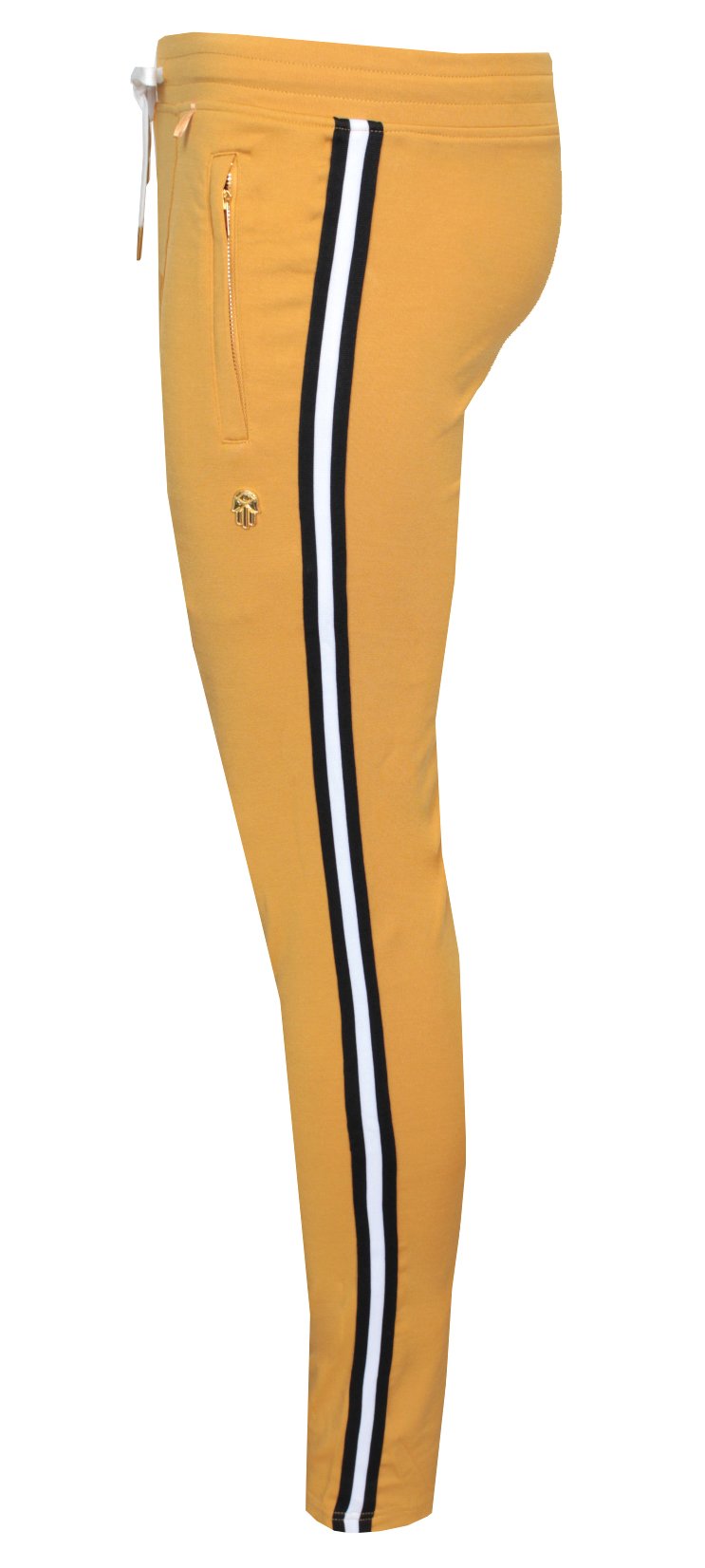 Kash Men's Honey Dijon Track Pants in gold – view 1 of 3