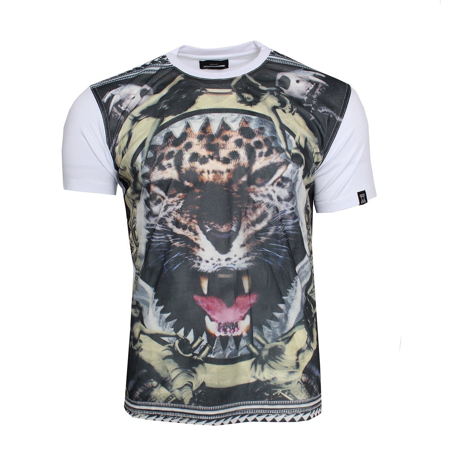 Forte Tooth Tee in white – view 1 of 2
